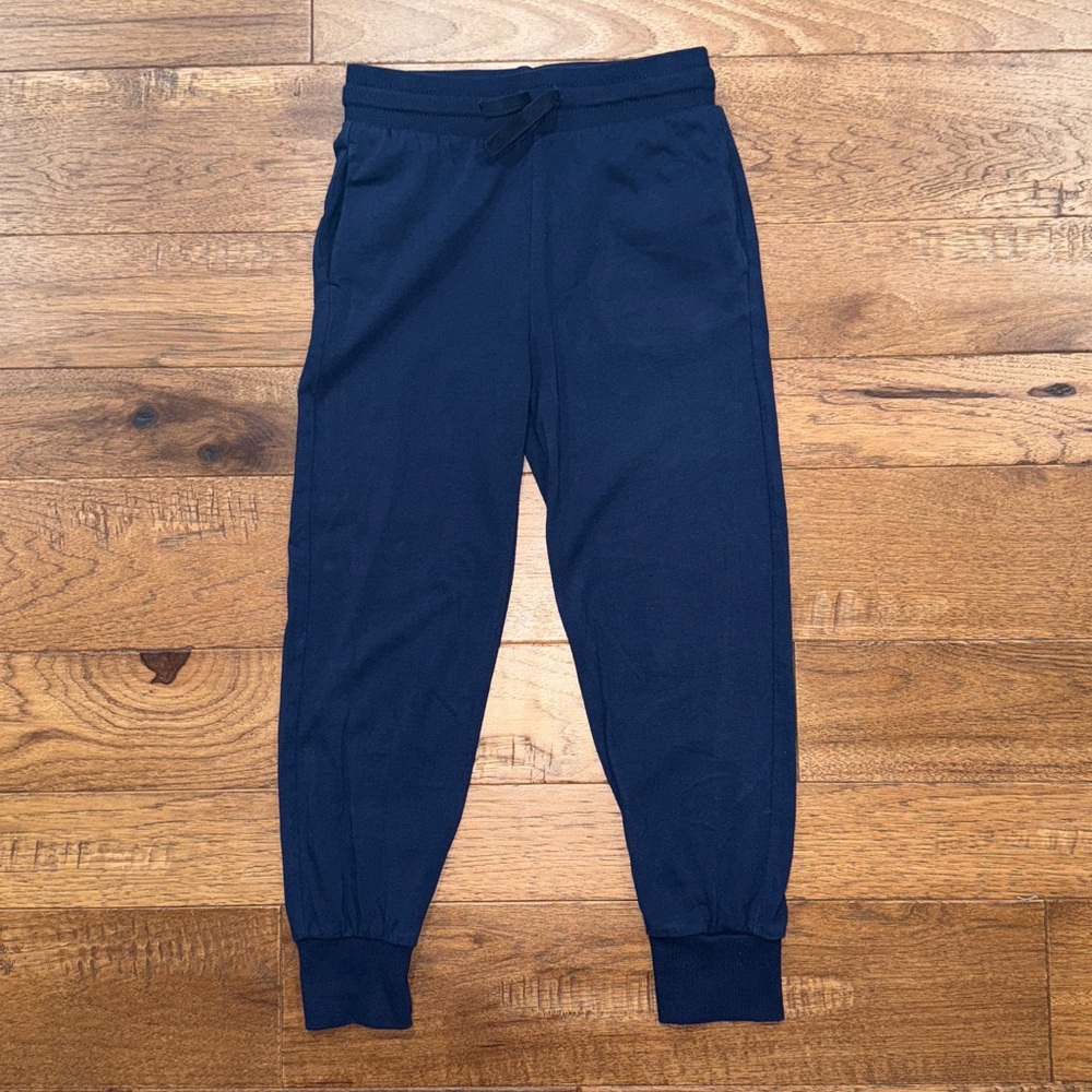 H&M Girls Cotton Blue Jogger Pants - Size US 7